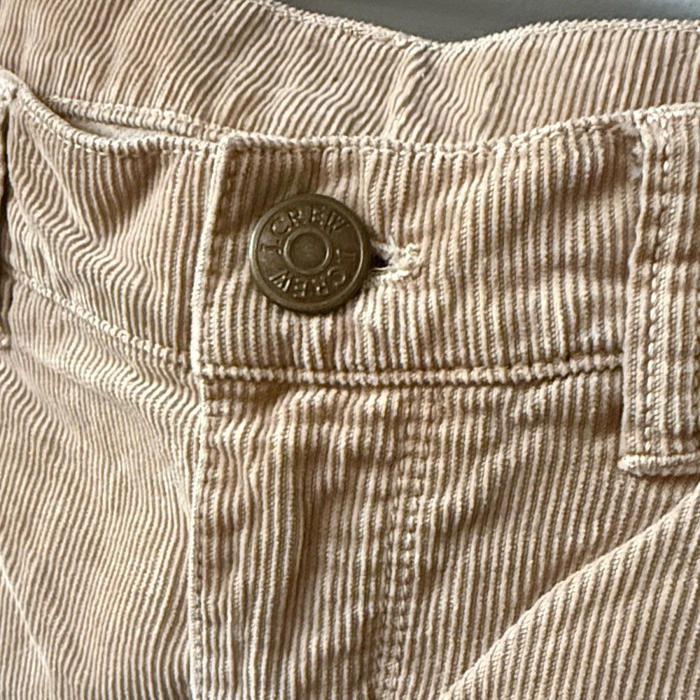 J. Crew Light Brown Corduroy Straight Leg Pants - Picture 3 of 5